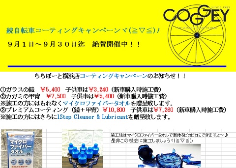 コーティングキャンペーン